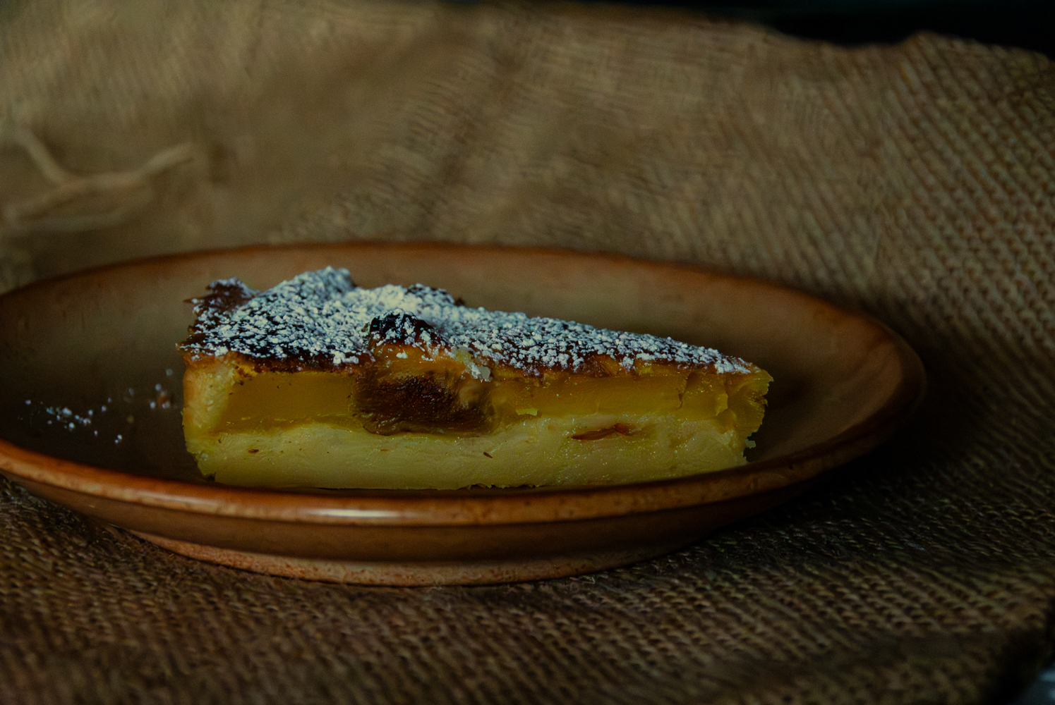 torta crema passito e fichi
